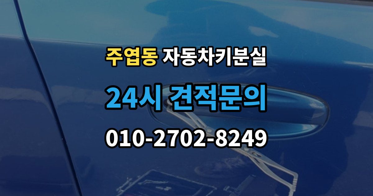 주엽동 차 키 잃어버렸을 때 여행지에서 잃어버렸을 때 대처 방법