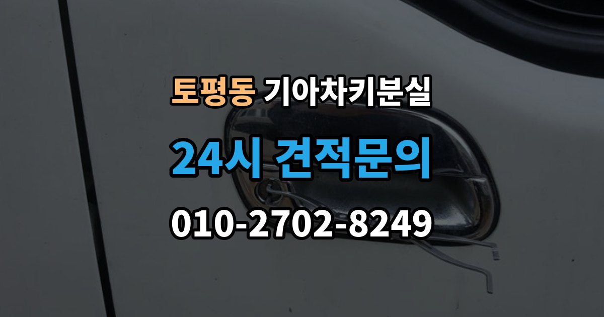 구리시 토평동 기아 차키 분실 출장 안내 - 원격 잠금 해제가 안 될 때 점검 항목