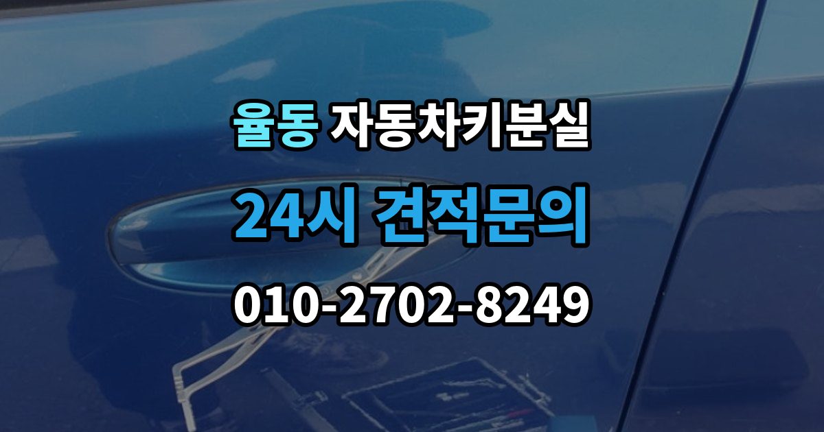 성남시 분당구 율동 자동차키 분실 새 키 제작 전 알아둘 점