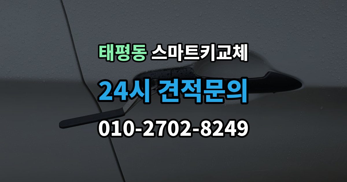 성남시 수정구 태평동 스마트키 교체 출장 안내 - 이모빌라이저 연동 상태 확인하는 법