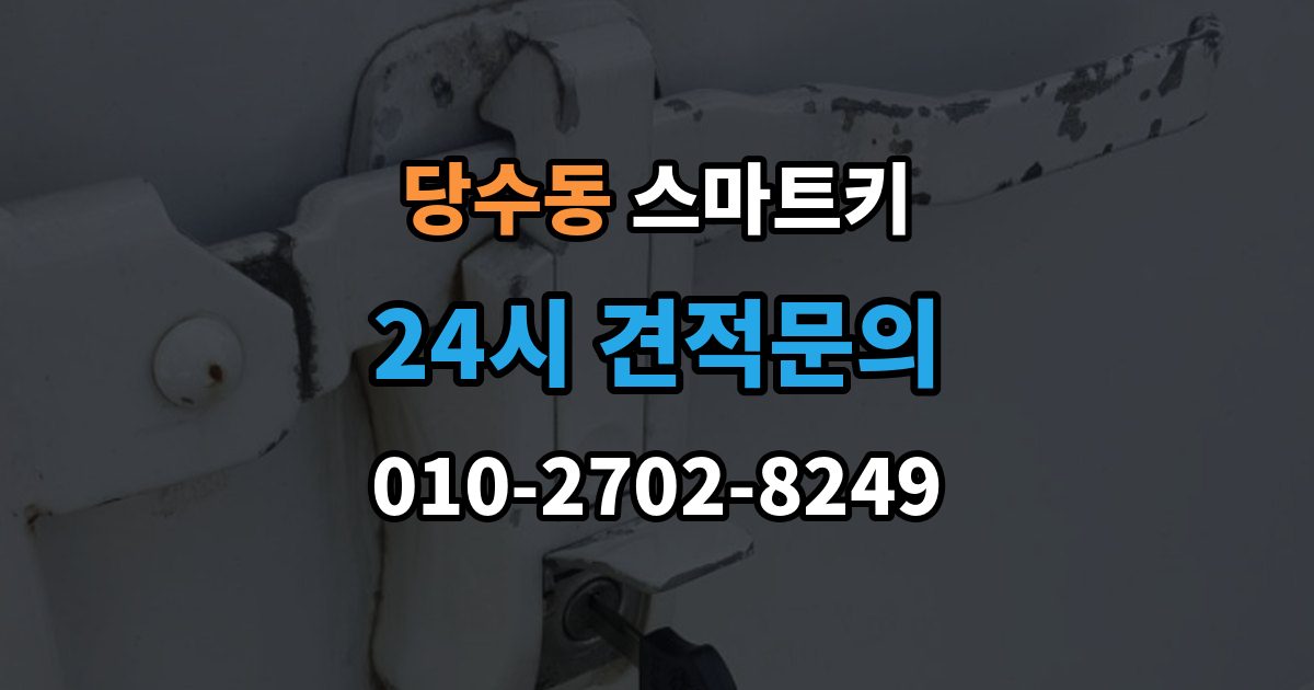 당수동 스마트키 출장 안내 - 교체 시 정품과 호환품을 비교하는 기준