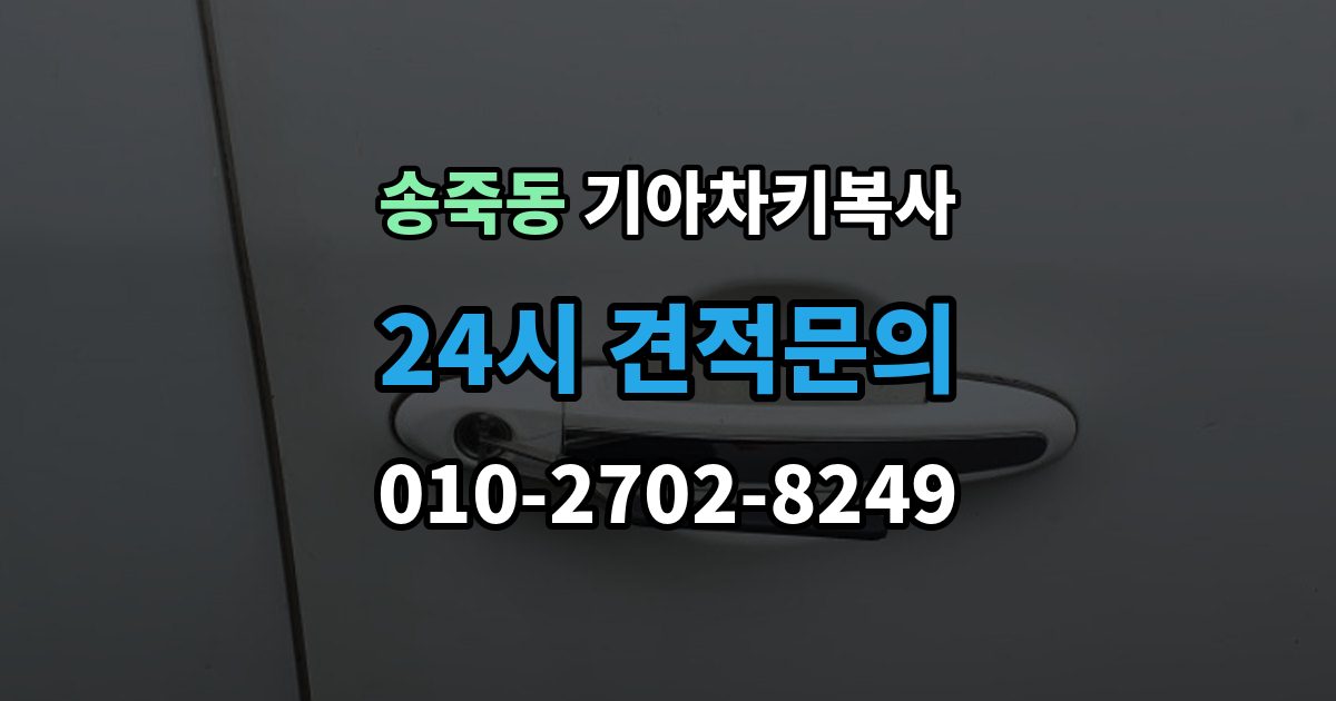 수원시 장안구 송죽동 기아 차키 복사 차량 소유 확인 서류가 필요한 대표 경우