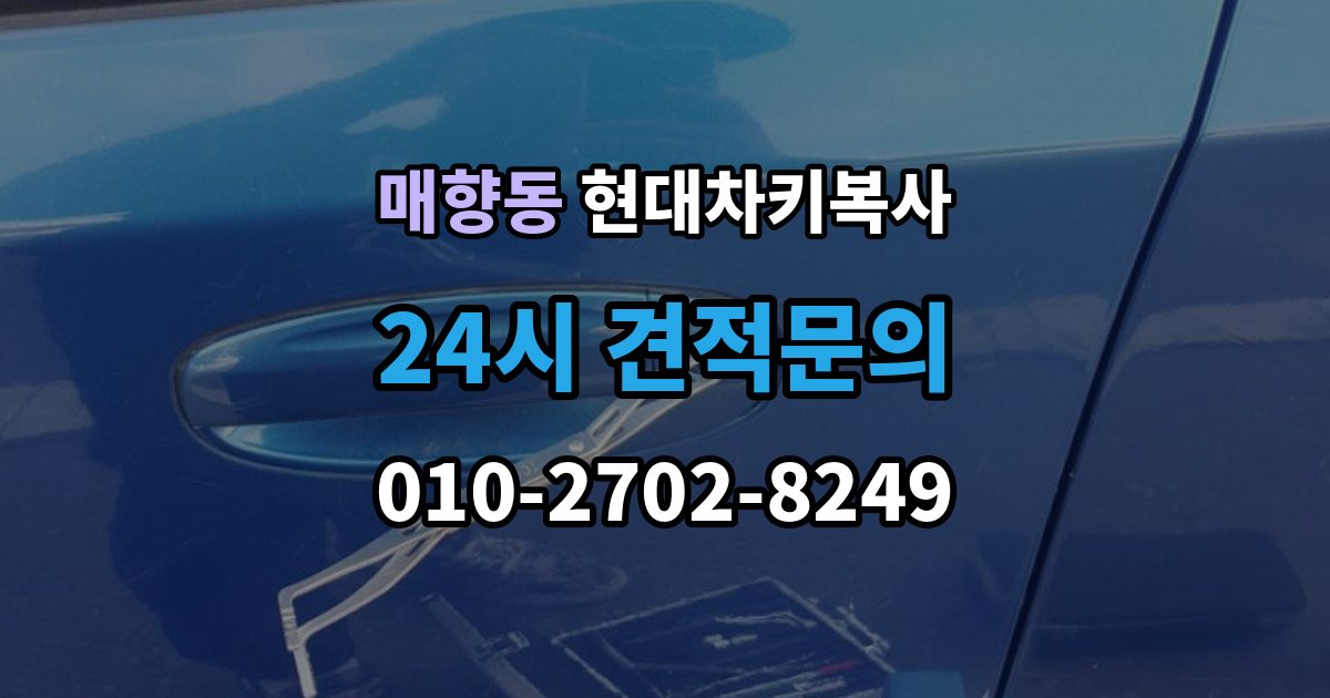 매향동 현대 차키 복사 복사 불가 상황에서 대체 방법 살펴보기