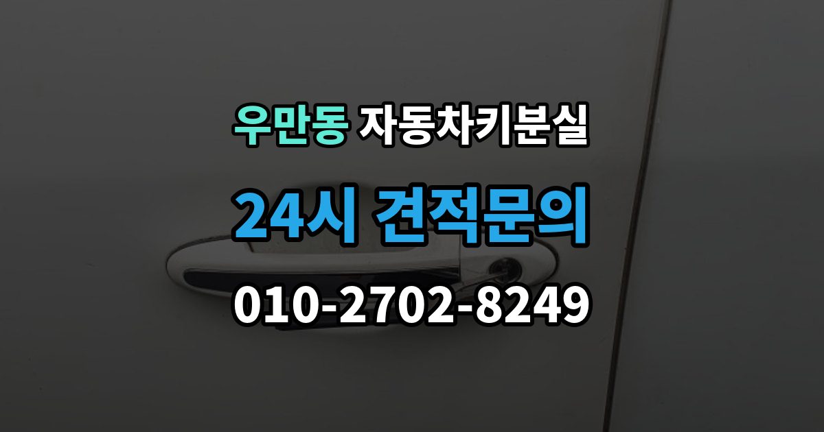 수원시 팔달구 우만동 자동차키 분실 원격 시동 기능 재설정이 필요한 경우