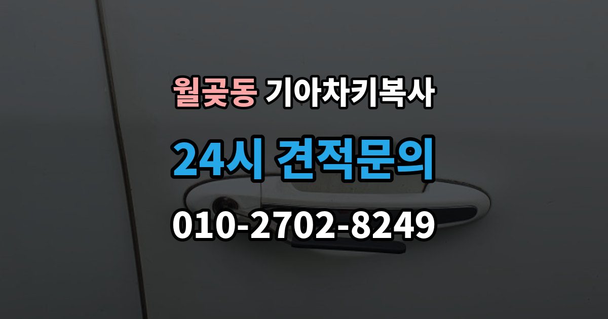 월곶동 기아 차키 복사 출장 안내 - 전자키 호환성부터 살펴야 하는 차종 차이