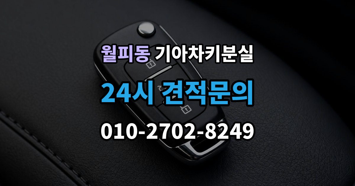 월피동 기아 차키 분실 배터리 방전과 헷갈리는 증상 먼저 보기