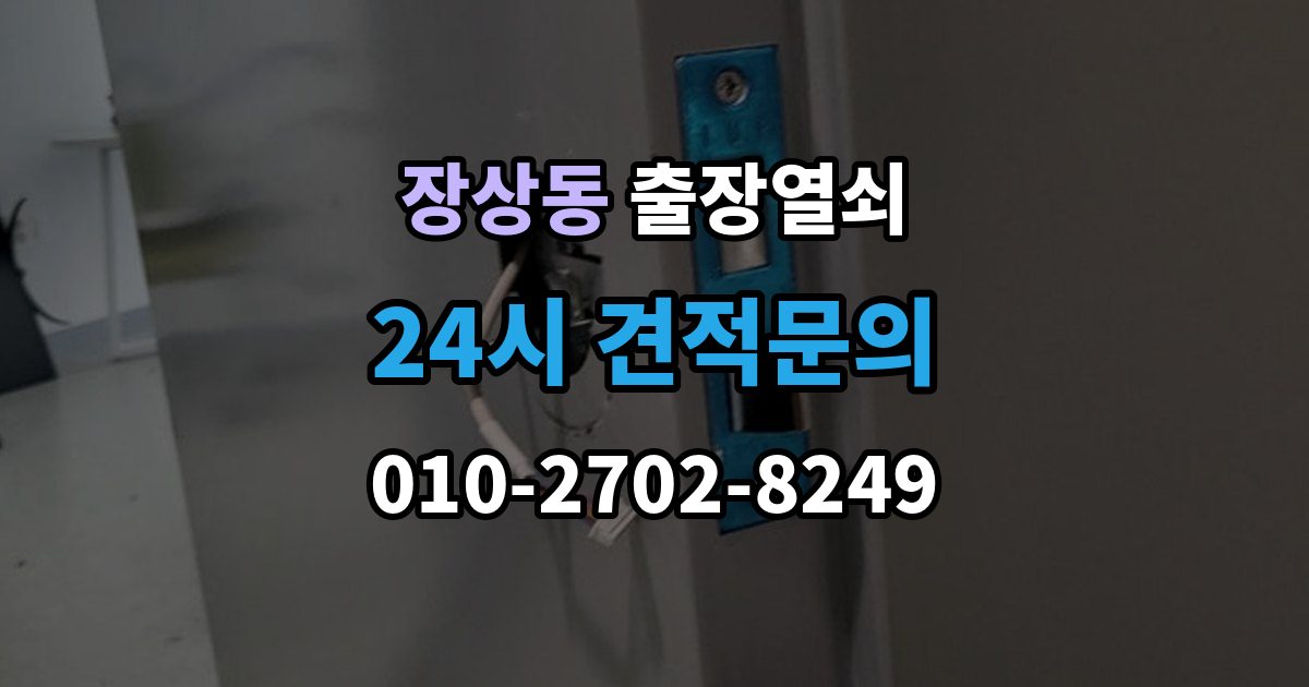 장상동 출장 열쇠 차키 분실 시 선택할 수 있는 대안