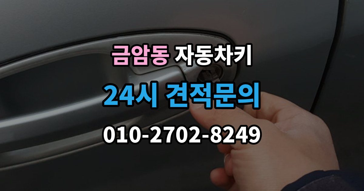 오산시 금암동 자동차키 출장 안내 - 잠금 해제는 되는데 원격 기능이 제한될 때