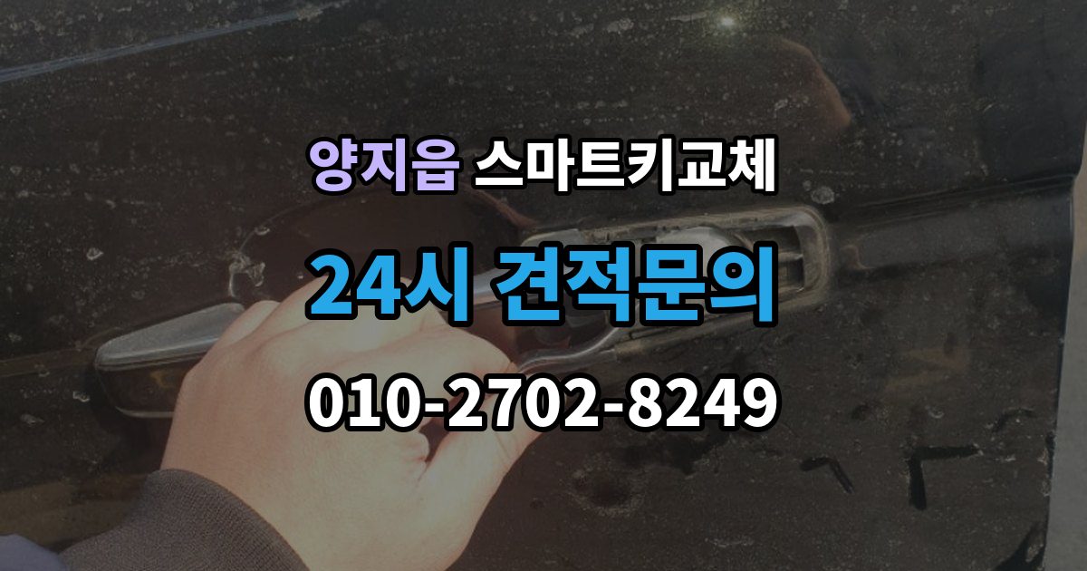 양지읍 스마트키 교체 신고 전에 챙겨둘 서류 목록