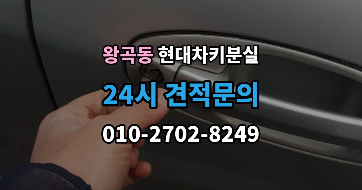 왕곡동 현대 차키 분실 배터리 이상인지 진짜 분실인지 먼저 보는 법