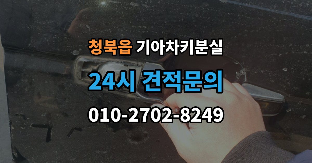 청북읍 기아 차키 분실 출장 안내 - 운행 중 경고가 뜨는 경우와 원인