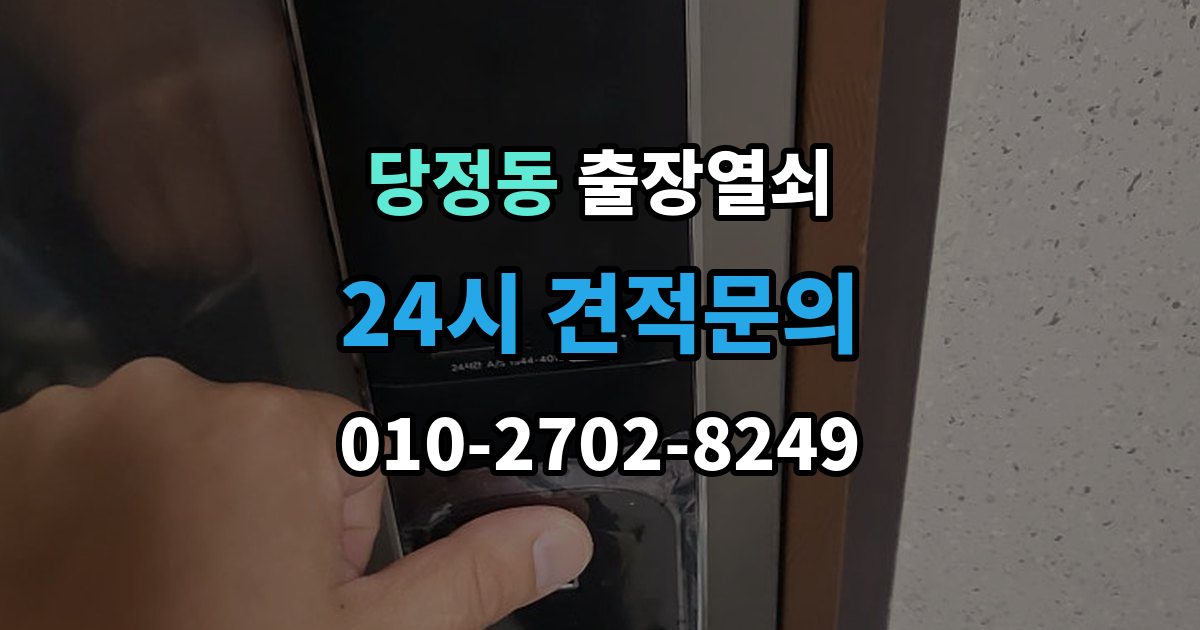 하남시 당정동 출장 열쇠 접수 전 알려야 할 차량 정보와 위치