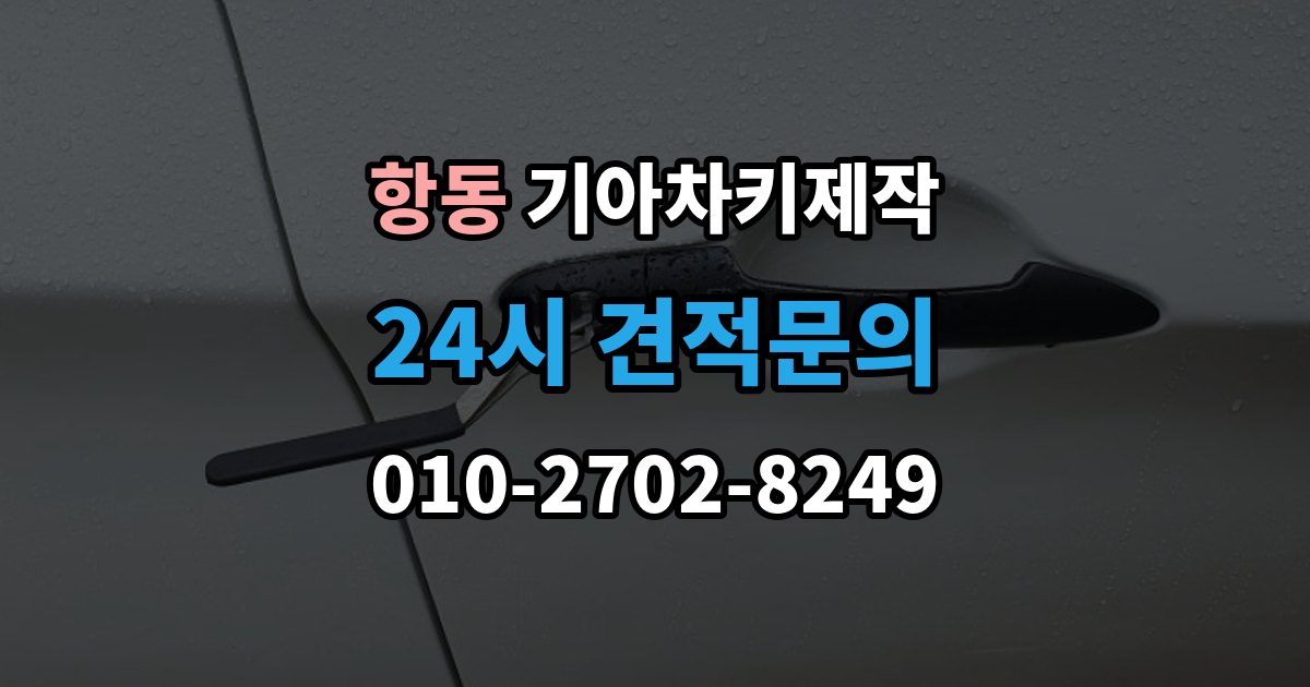 하남시 항동 기아 차키 제작 예비키와 비상키를 구분해 두는 방법