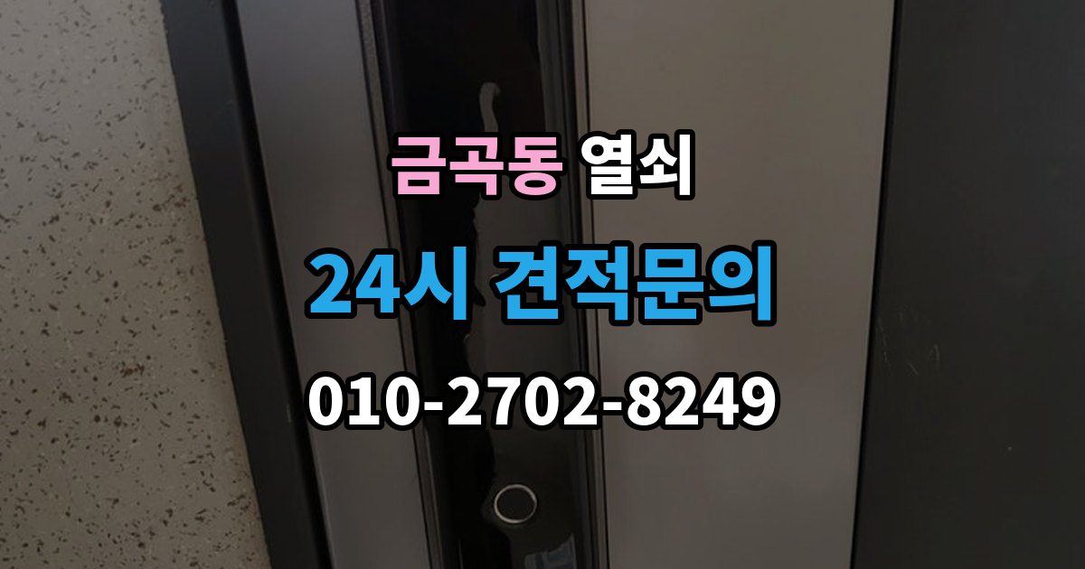 화성시 동탄구 금곡동 열쇠 창고 자물쇠 분실 시 안전하게 여는 방법