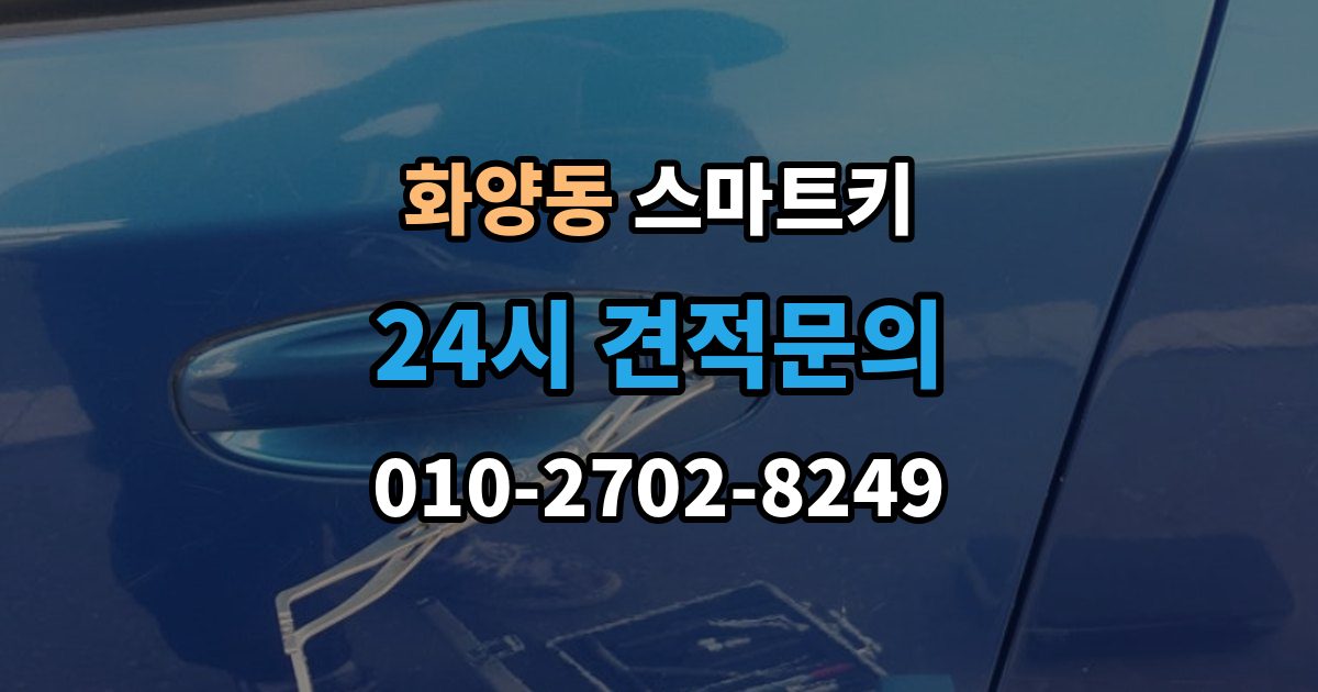 화양동 스마트키 케이스 선택할 때 보는 기준