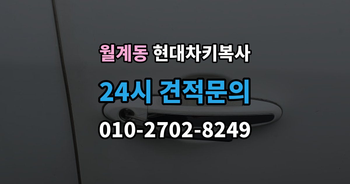 월계동 현대 차키 복사 출장 안내 - 복사 불가 상황에서 대체 방법 살펴보기