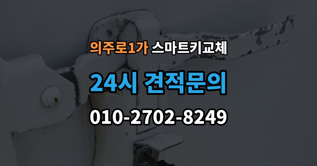 의주로1가 스마트키 교체 차종별 제작 방식이 다른 이유