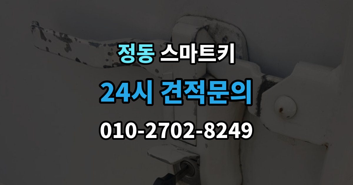 서울 중구 정동 스마트키 등록 오류가 발생하는 상황