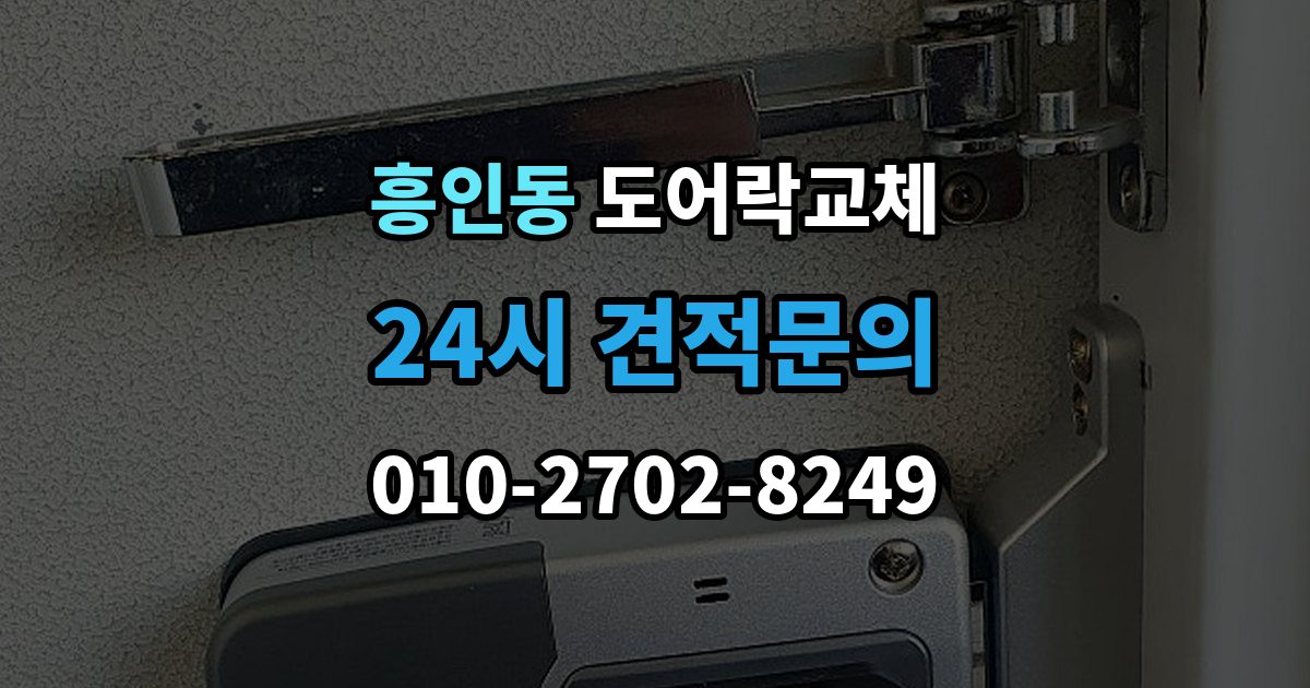흥인동 도어락 교체 방화문에서 확인해야 할 규정과 제품 조건