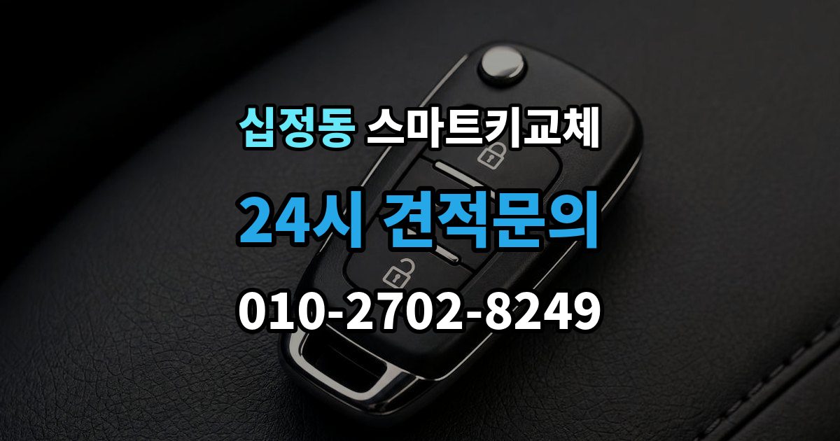 십정동 스마트키 교체 원거리에서 놓쳤을 때 회수 경로 찾기