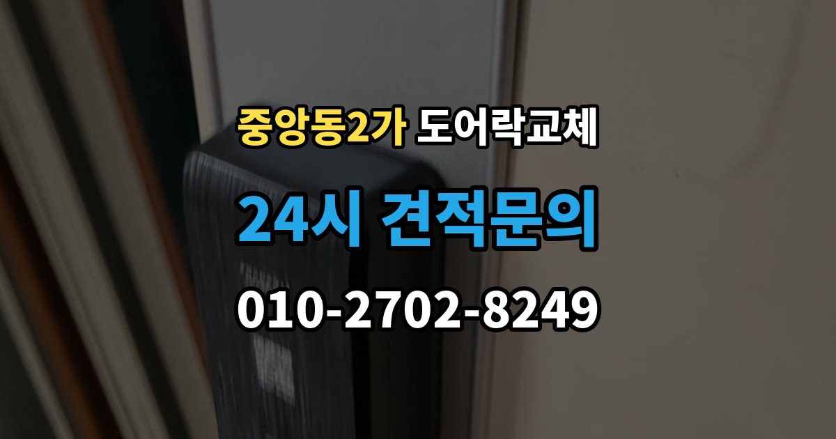 제물포구 중앙동2가 도어락 교체 철문 도료가 두꺼울 때 고정 방식